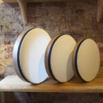 3 Pieces Set Of Frame Drums