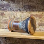 Professional Fish-Skin Mid-Bass Clay Darbuka
