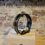 Professional Tunable Riq with hammered brass cymbals - Image 2