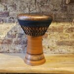 Professional Fish-Skin Bass Clay Darbuka - Image 3