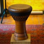 Professional Fish-Skin Bass Clay Darbuka