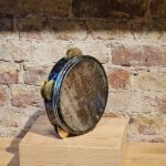 Professional Fish-Skin Tunable Riq & Hammered Brass Cymbals