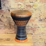 Professional Fish-Skin Mid-Bass Clay Darbuka - Image 3