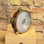 Professional Tunable Riq — Hammered Brass Jingles