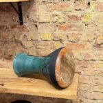 Handmade Fish Skin Mid-Bass Clay Darbuka