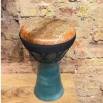 Handmade Fish Skin Mid-Bass Clay Darbuka - Image 5