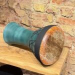Handmade Fish Skin Mid-Bass Clay Darbuka - Image 6