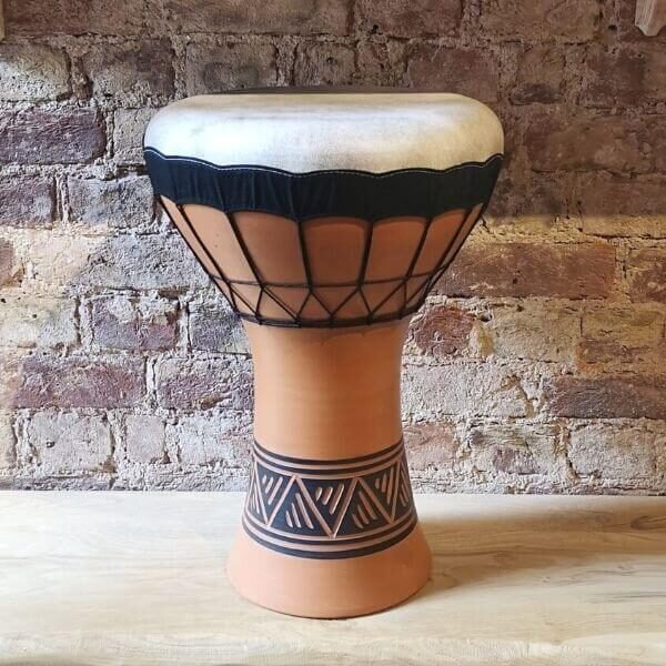 Clay Darbuka Ar Ivleri Sonika Percussion